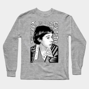 Carson McCullers - The Heart Long Sleeve T-Shirt